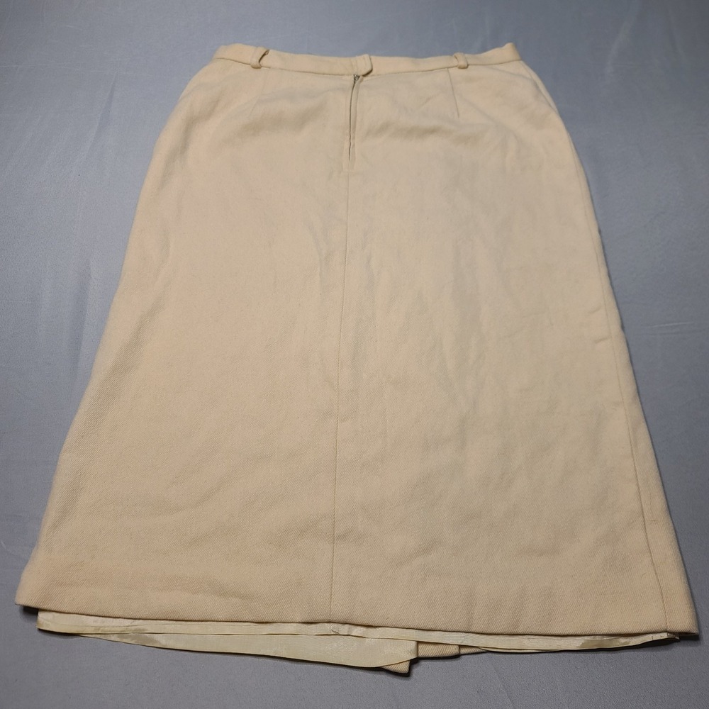 Vintage Wool Skirt Size 14/15 Old Luxury New Money Pastel Grandma Core‎ Spring